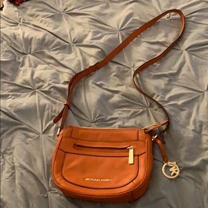 Orange Michael Kors bag